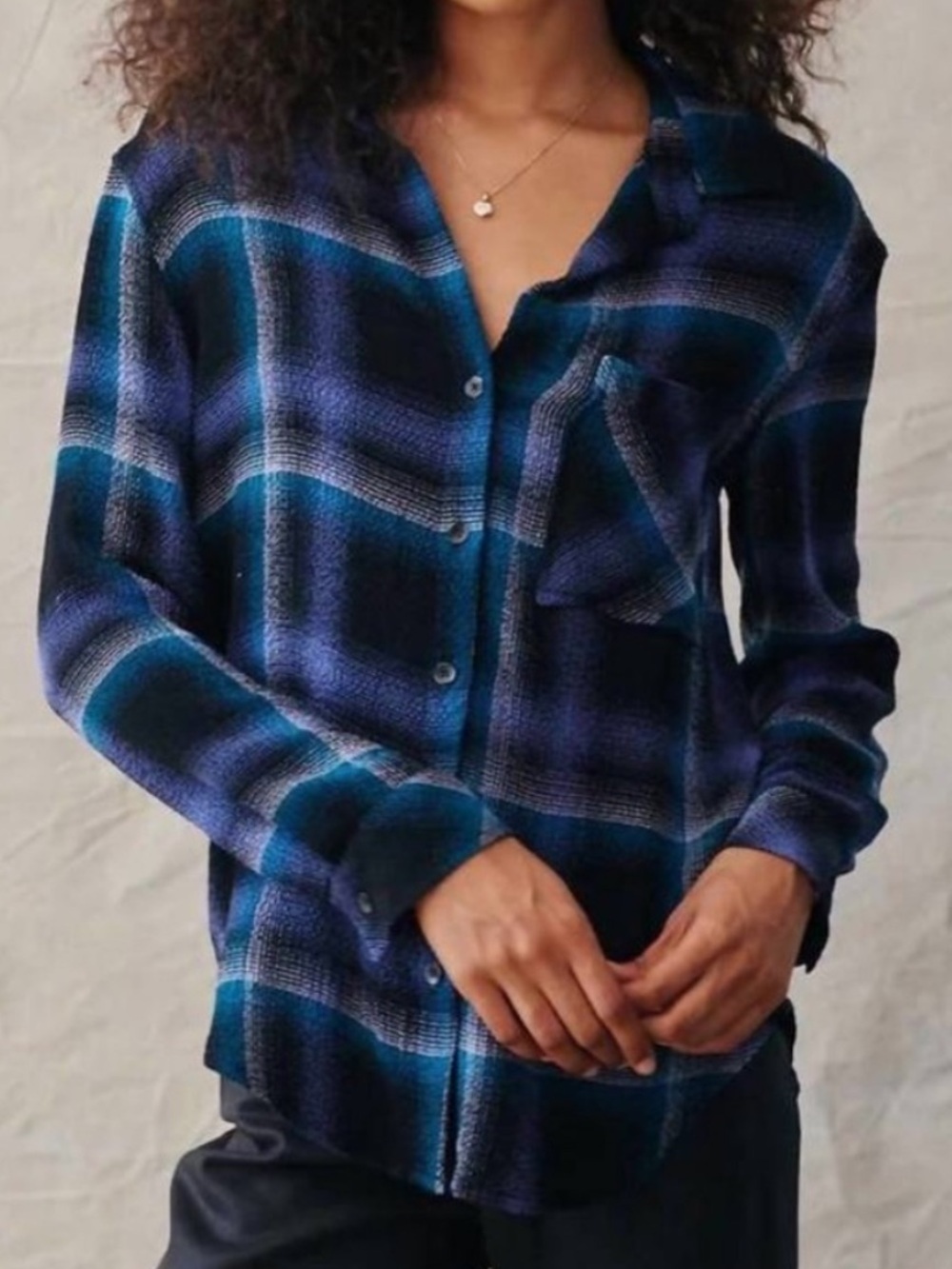 Bella Dahl Plaid Shirt